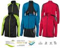 Herren Fahrradjacke Softshell Sport Jacke Winddicht Wasserabweisend Funktional