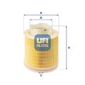 UFI Luftfilter 27.597.00 für AUDI