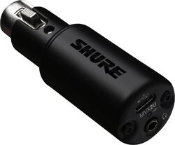 Shure MOTIV MVX2U Audio Interface XLR USB Auto Level 48V Phantomspeisung Mac Win