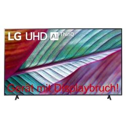 LG 43UR78006LK UHD Fernseher smart TV mit Displaybruch