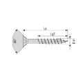 SPAX Universalschraube, Edelstahl A2 T-STAR Plus Senkkopf Torx