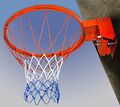 Profi-Basketballkorb, knickbar, Topp-Ausführung, abklappbar, 10kg