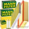 MANN FILTER INSPEKTIONSPAKET passend für AUDI A3 8V Q2 Q3 VW GOLF 7 8 PASSAT B8