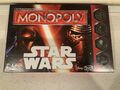 DISNEY STAR WARS MONOPOLY PARKER HASBRO 2015 KOMPLETT SCHÖNER ZUSTAND WEIHNACHTEN SPASS