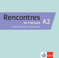 Rencontres en français A2, 2 Audio-CDs | 2 Audio-CDs | Audio-CD | DVDBOX | 2 CDs