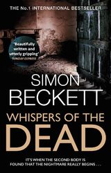 Bantam Buch Whispers of the Dead von Simon Beckett, Taschenbuch