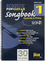 Acoustic Pop Guitar Songbook 1 | M. Langer | Buch + Online-Audio | Dux Edition