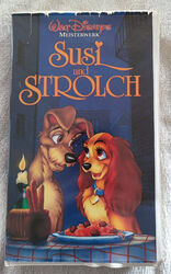 VHS Susi und Strolch Walt Disney Meisterwerk 