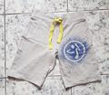 Zumba Damen Shorts Hose Kurz Hellgrau Blau Gr. XS Wie NEU 