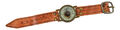 Armband-Kompass maritime Deko Messing antik/Leder Ø=4cm Sea4You