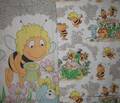 Biene Maja Kinder-Bettwäsche Bedding Duvet Fabric 80s Maya Figur Bee Maia Stoff