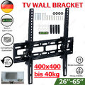 TV Wandhalterung Wandhalter LCD LED Fernseher 32 - 65 Zoll Flach neigbar 55"