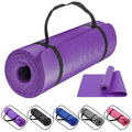 Gymnastikmatte Yogamatte Yoga Pilates Sportmatte 183 x 61 x 1,5 cm (Extra Dick)