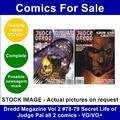 Dredd Megazine Vol 2 #78-79 Secret Life of Judge Pal alle 2 Comics - Sehr guter Zustand/Sehr guter Zustand +