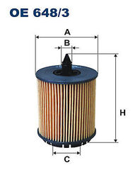 FILTRON OE 648/3 ÖLFILTER FÜR ALFA ROMEO BUICK CADILLAC CHEVROLET FIAT OLDSMOBIL