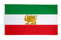 Flagge Fahne Iran mit Löwe Iran Royal 90 x 150 cm zum Hissen