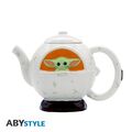 The Mandalorian Grogus The Child Raumschiff Teekanne Star Wars Yoda Teapot Merch