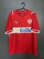 VFB STUTTGART 2008/2010 AUSWÄRTS FUSSBALL SHIRT PUMA FUSSBALL TRIKOT GRÖSSE XL ERWACHSENE