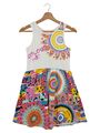 Desigual Kleid Größe 146/152 Weiß Bunt Freizeitkleid