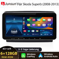 10.33" Android 12 Autoradio Für Skoda Superb 2 2008-2013 GPS Nav WIFI DAB 6+128G