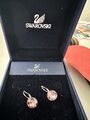 Swarovski  Ohrhänger Ohrringe, Rosa, Rhodiniert Ear Drop