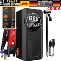 Auto KFZ 10000mAh Jump Starter Starthilfegerät mit Kompressor Booster Powerbank