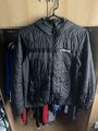 Herren Adidas Terrex Multi Hybrid isolierte Jacke Mantel Medium schwarz und grau