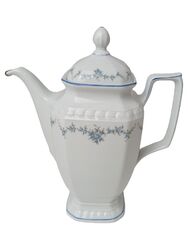 Seltmann Weiden Kaffeekanne Andrea 24 cm weiß blau