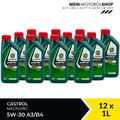 Castrol Magnatec 5W-30 A3/B4 VW Renault Mercedes MB API SL 12x1 Liter = 12 Liter