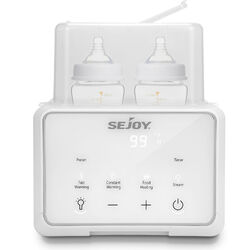 SEJOY 6-in-1 Flaschenwärmer Baby Sterilisator Babykostwärmer Babyflaschenwärmer