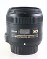 Nikon DX AF-S AFS AF S Micro Nikkor SWM 40mm 40mm 2.8 1:2.8 G OVP