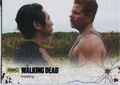 Walking Dead Staffel 4 Teil 2 schwarze parallele Basiskarte #44 darauf bestehen