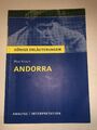 Königs Erläuterungen (Analysen und Interpretation): Andorra (Max Frisch)