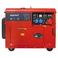 MATRIX Diesel Stromerzeuger Stromgenerator Notstromaggregat PG 6000-D-Silent