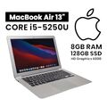 Apple MacBook Air 13,3 Zoll/128GB SSD/ Intel Core i5-5250U 1,60GHz/8GB RAM #MA19