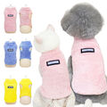 Fleece Hundepullover für Kleine Hunde Katzen Hundemantel Winter Warme kleidung!