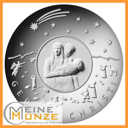 25 Euro Münze 2021 WEIHNACHTEN - GEBURT CHRISTI Deutschland Silbermünze + Kapsel★ Mit Kapsel von LEUCHTTURM  ★ Sicher Vom Fachhändler ★