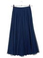 CHICWISH Tüllrock Damen Gr. DE 36 blau Casual-Look