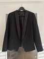 Blazer im Smoking Stil Gala Feier Cocktail Party schwarz Edel Elegant Jacke