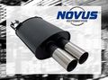 NOVUS Sportauspuff Gruppe N ESD 2x 76mm RL-Design für 5er BMW E39 Limo