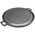 Grillpfanne Ø 30cm Pfanne Gusseisen Gemüsepfanne Bratpfanne Gusspfanne Induktion