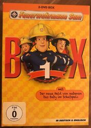 Kinder DVD KIKA Feuerwehrmann Sam 2-DVD Box 1