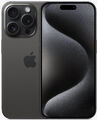Apple iPhone 15 Pro 128GB titan schwarz Hervorragend - Refurbished