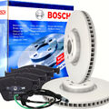 BOSCH PERFORMANCE Bremsscheiben Satz 385mm + Beläge + WAKO Vorne für BMW X5 X6