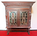 Antik Aufsatzschrank Hängeschrank Jugendstil ca 1900 Jh.