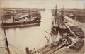 France, Dunkirk, le Port, Vintage print, ca.1880 Tirage vintage tirage d&#039;