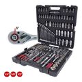 KS Tools 1/4 Zoll+3/8 Zoll+1/2 Zoll CHROMEplus Steckschlüssel-Satz 216-tlg.