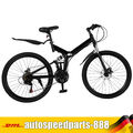 26 Zoll Mountainbike Bergsteiger Vollfederung Scheibenbremse Fahrrad 21 Gang