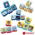 CLEVER-TONIES ~ 4er SETS ~ für die TONIEBOX stapelbar Hörspiel Audio Kinder