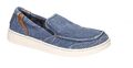 Mustang, Herrenschuhe, Leinenslipper, Slip-On, jeans-blau Gr. 41 - 46